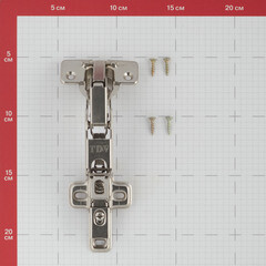 Петля мебельная Click 165° угловая с ответной планкой и доводчиком - фото 2