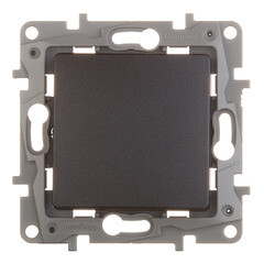 Изображение товара Выключатель Legrand Etika одноклавишный встраиваемый антрацит (672601)