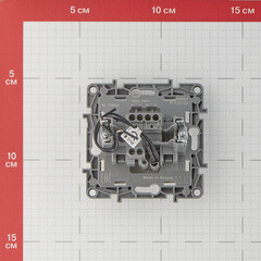 Выключатель Legrand Etika одноклавишный встраиваемый белый с подсветкой (672203) - фото 2