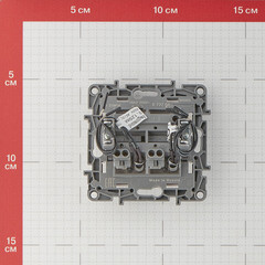 Выключатель Legrand Etika двухклавишный встраиваемый белый с подсветкой (672204) - фото 2