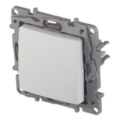 Переключатель Legrand Etika одноклавишный встраиваемый белый (672249) - фото 4