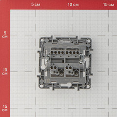 Переключатель Legrand Etika двухклавишный встраиваемый белый (672212) - фото 2