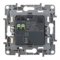 Розетка USB Legrand Etika встраиваемая белая 2хUSB Type-C (672235) - фото 4