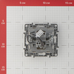 Выключатель Legrand Etika одноклавишный встраиваемый слоновая кость с подсветкой (672303) - фото 2