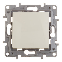 Переключатель Legrand Etika одноклавишный встраиваемый слоновая кость (672309/672349) - фото 1