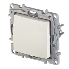 Переключатель Legrand Etika одноклавишный встраиваемый слоновая кость (672309/672349) - фото 4