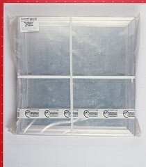 Люк ревизионный под плитку напольный Практика Барьер алюминиевый 600х600 мм скрытый - фото 2