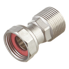 Полусгон Valtec 3/4 ВР(г) х 3/4 НР(ш) с накидной гайкой латунный (VTr.613.N.0505) - фото 1