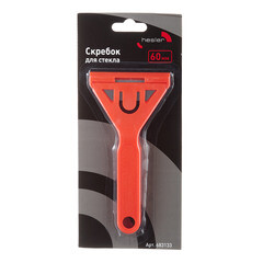 Скребок для стекла Hesler 60 мм с пластиковой ручкой (683133) - фото 2