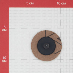 Диск шлифовальный Abraforce Zirconium d50 мм P60 на винтовом креплении - фото 2