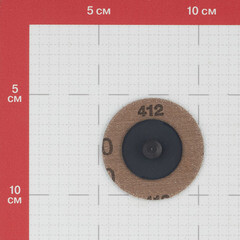 Диск шлифовальный Abraforce Zirconium d50 мм P80 на винтовом креплении - фото 2