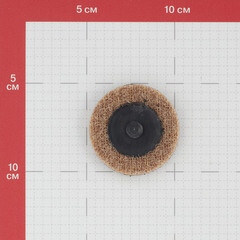 Диск шлифовальный Abraforce d50 мм P320 на винтовом креплении из нетканого материала - фото 2