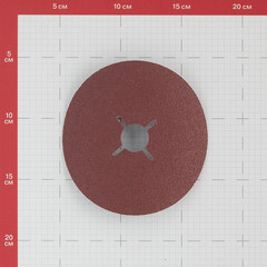 Круг фибровый шлифовальный по металлу VSM 125х22 мм P50 со шлицами - фото 2