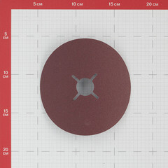 Круг фибровый шлифовальный по металлу VSM 125х22 мм P100 со шлицами - фото 2