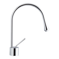 Смеситель для кухни Lavelly Button хром с высоким изливом однорычажный (673108) - фото 8