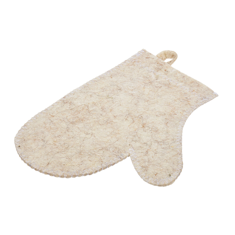 Изображение товара Рукавица Hot Pot Рукавица из войлока 28x22 3 мм Белая