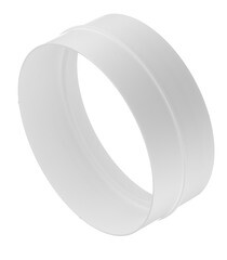 Соединитель для круглых воздуховодов ERA пластиковый d160 мм - фото 1