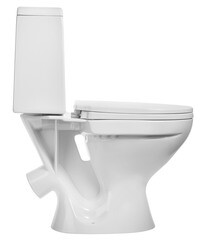 Унитаз-компакт Gesso Home de luxe W102 с косым выпуском с сиденьем пластик белый (9 012 357) - фото 4