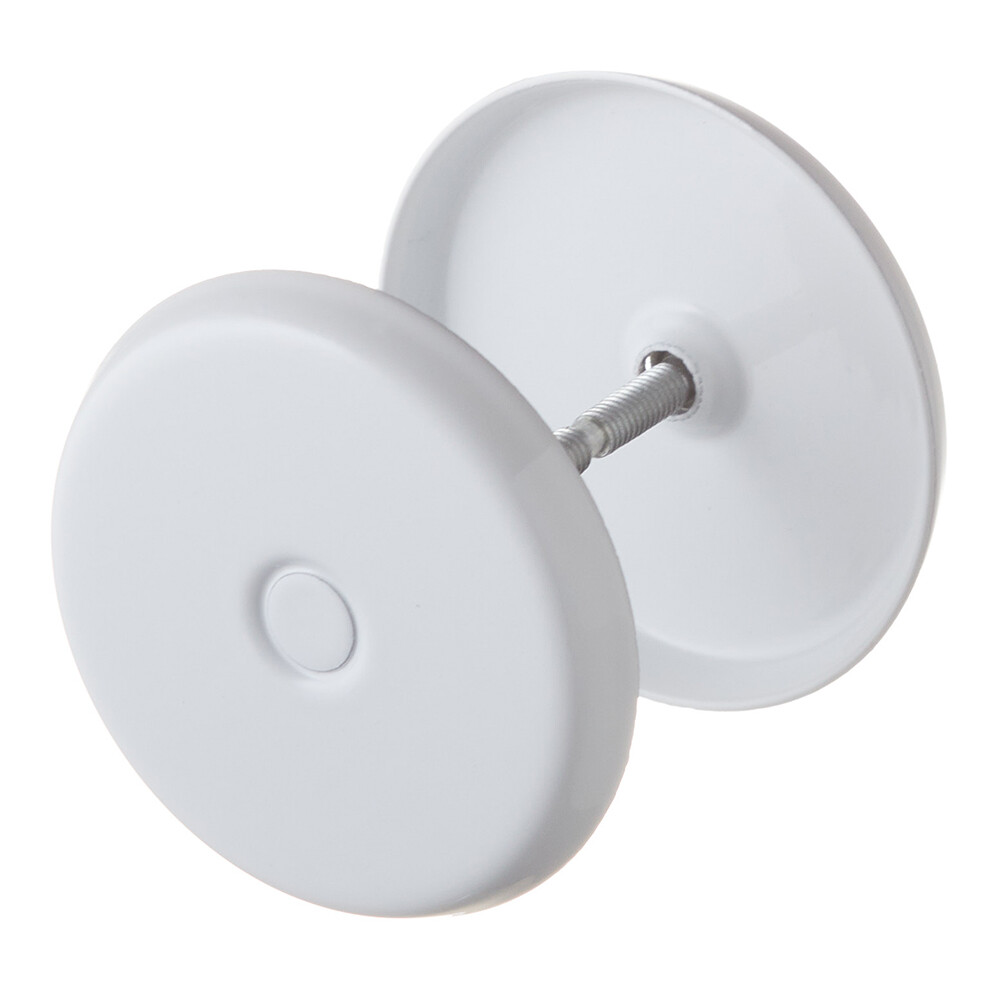 Изображение товара Заглушка круглая белая для межкомнатной двери 55 мм, сталь, Китай Изображение товара Заглушка круглая белая для межкомнатной двери 55 мм, сталь, Китай