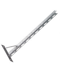 Кронштейн П-образный консольный 600х180 мм левый - фото 3