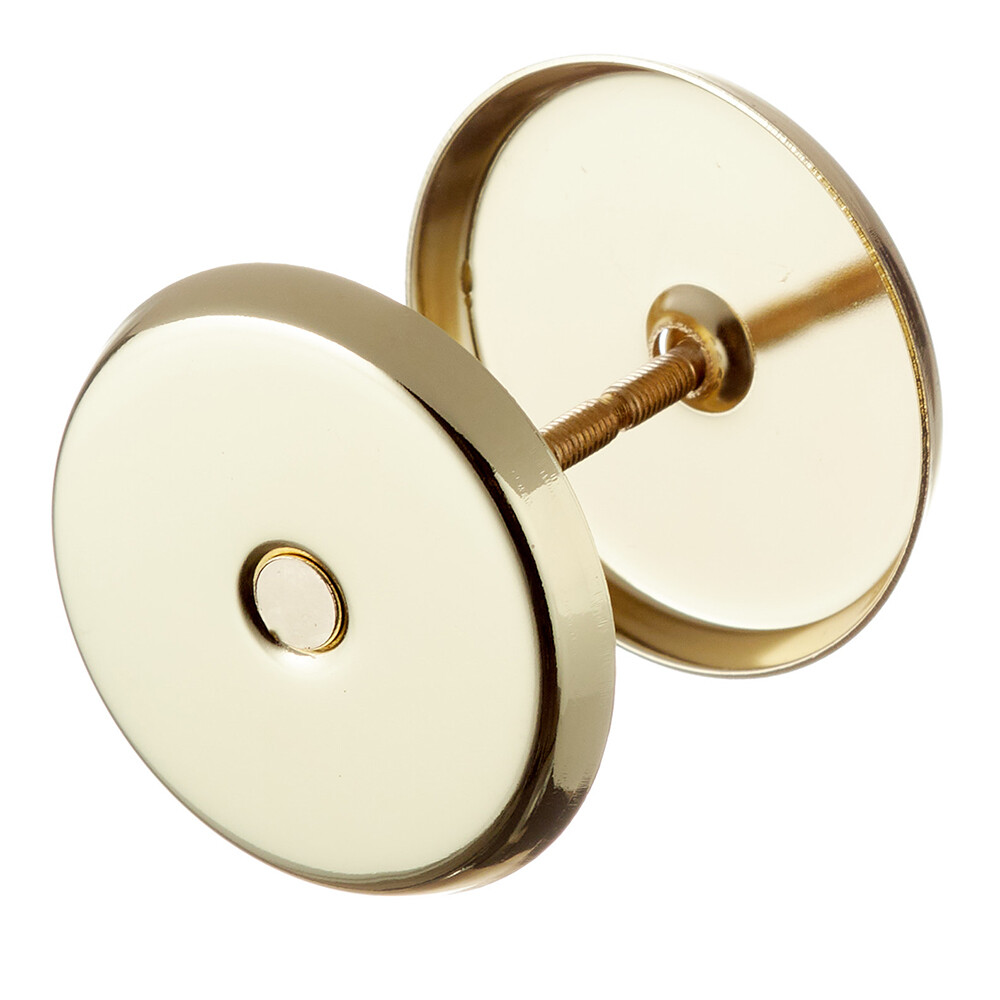 Изображение товара Заглушка декоративная круглая золото для межкомнатной двери Изображение товара Заглушка декоративная круглая золото для межкомнатной двери