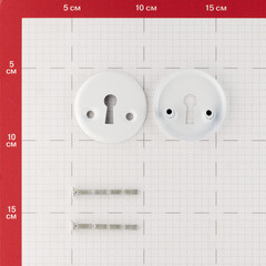 Ключевина 2014 круглая розетка белая - фото 2