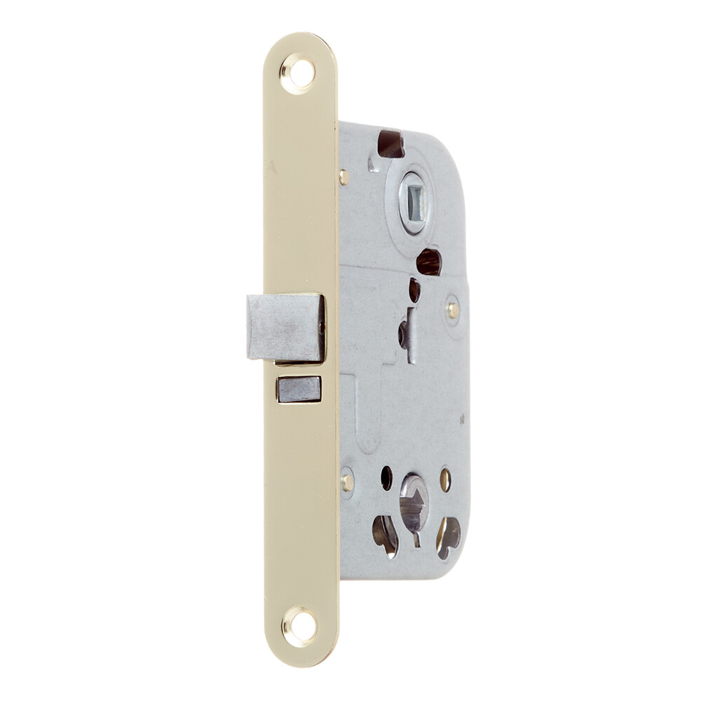 Изображение товара Замок врезной 2014 для межкомнатной двери под фиксатор золото 1 ключ