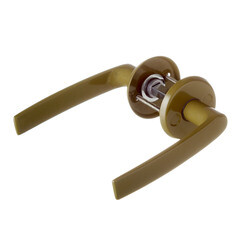 Ручка дверная круглая розетка фисташка (680207) - фото 2