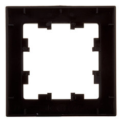 Рамка Systeme Electric AtlasDesign одноместная карбон (ATN001001) - фото 4