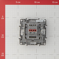 Переключатель Legrand Etika одноклавишный встраиваемый антрацит (672649) - фото 2