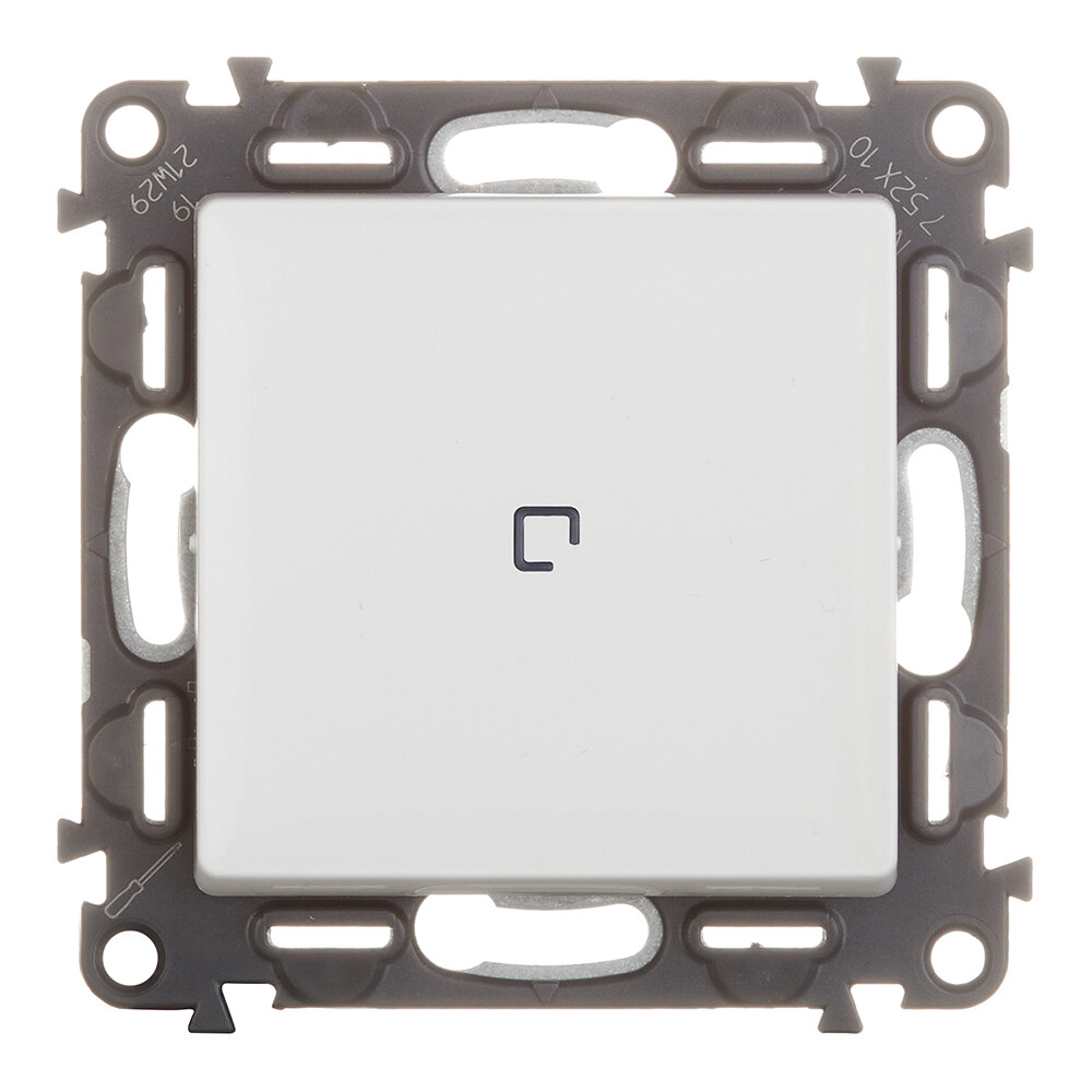 Изображение товара Выключатель Legrand Valena Life одноклавишный встраиваемый белый с подсветкой (752410)