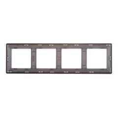 Рамка Legrand Valena Life четырехместная алюминий (754134) - фото 3