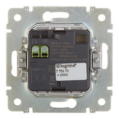 Розетка USB Legrand Valena встраиваемая белая 2хUSB-A (694370) - фото 7