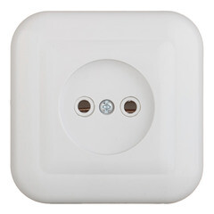 Розетка Svet Стиль встраиваемая белая (0214-00101) - фото 1