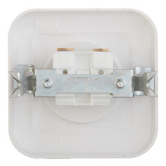 Розетка Svet Стиль встраиваемая белая (0214-00101) - фото 4