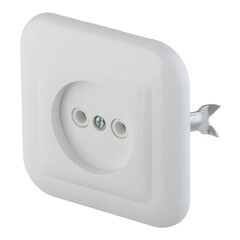 Розетка Svet Стиль встраиваемая белая (0214-00101) - фото 3