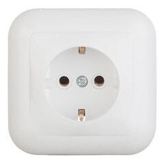 Розетка Svet Стиль встраиваемая белая (0214-00111) - фото 1