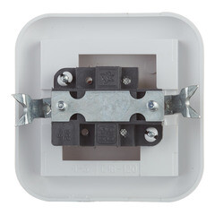 Выключатель Svet одноклавишный встраиваемый белый (0602-00081) - фото 5