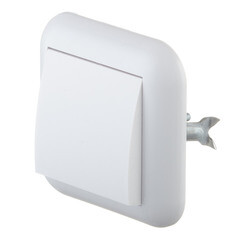 Выключатель Svet одноклавишный встраиваемый белый (0602-00081) - фото 4