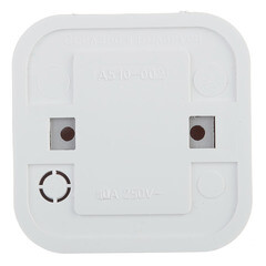 Выключатель Svet одноклавишный накладной белый (0601-00021) - фото 5