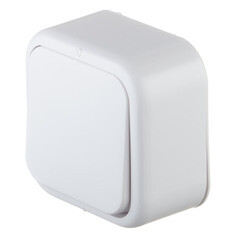 Выключатель Svet одноклавишный накладной белый (0601-00021) - фото 4