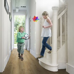 Ламинат 33 класс Unilin Locfloor Plus дуб оригинальный 1,596 кв.м 8 мм с фаской - фото 6