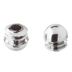 Изображение товара Заглушка внутренняя пластиковая для труб к системе Joker d25 мм хром (2 шт.)