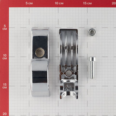 Соединитель для двух труб к системе Joker 50/25 мм хром - фото 2