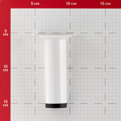 Ножка мебельная стальная 30х100 мм белая (1 шт.) - фото 2