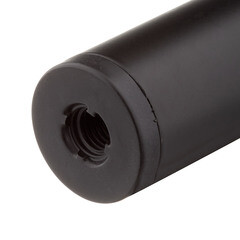 Ножка мебельная стальная 30х100 мм черная (1 шт.) - фото 4