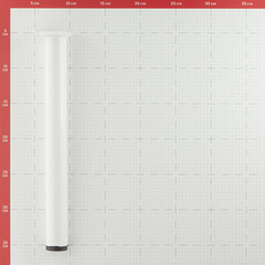 Ножка мебельная стальная 30х300 мм белая (1 шт.) - фото 2