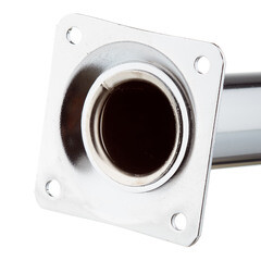 Ножка мебельная стальная 30х400 мм хром (1 шт.) - фото 4