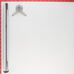 Опора регулируемая для стола 60х820 мм хром (1 шт.) - фото 3