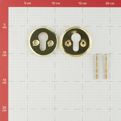 Ключевина 2018 круглая розетка золото - фото 2